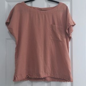 Linen women's top